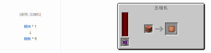 我的世界科技复兴板合成表大全