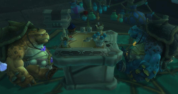 《魔兽世界》8.0隐藏趣味要素进来选个桌子打一局吧