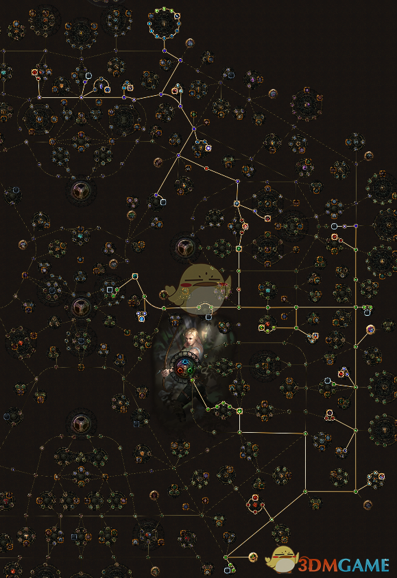 《流放之路》3.4游侠弹幕力爆T18BD攻略