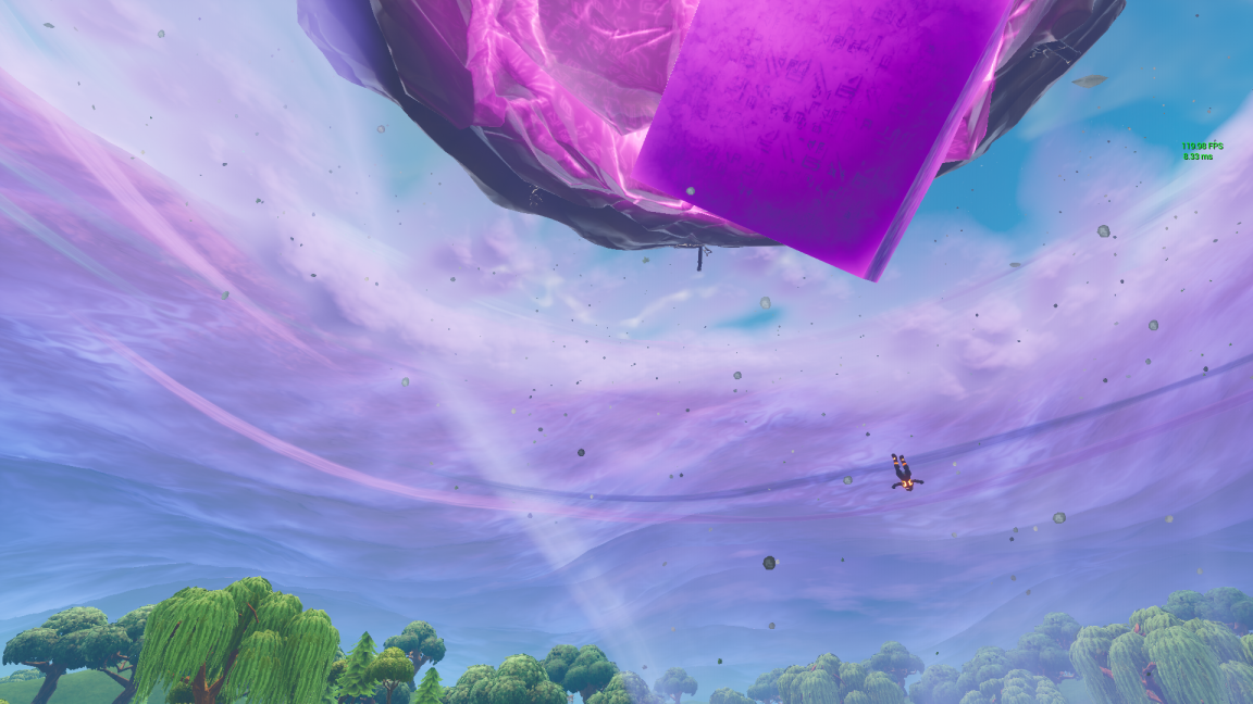 《堡垒之夜》空中小岛资源打法介绍