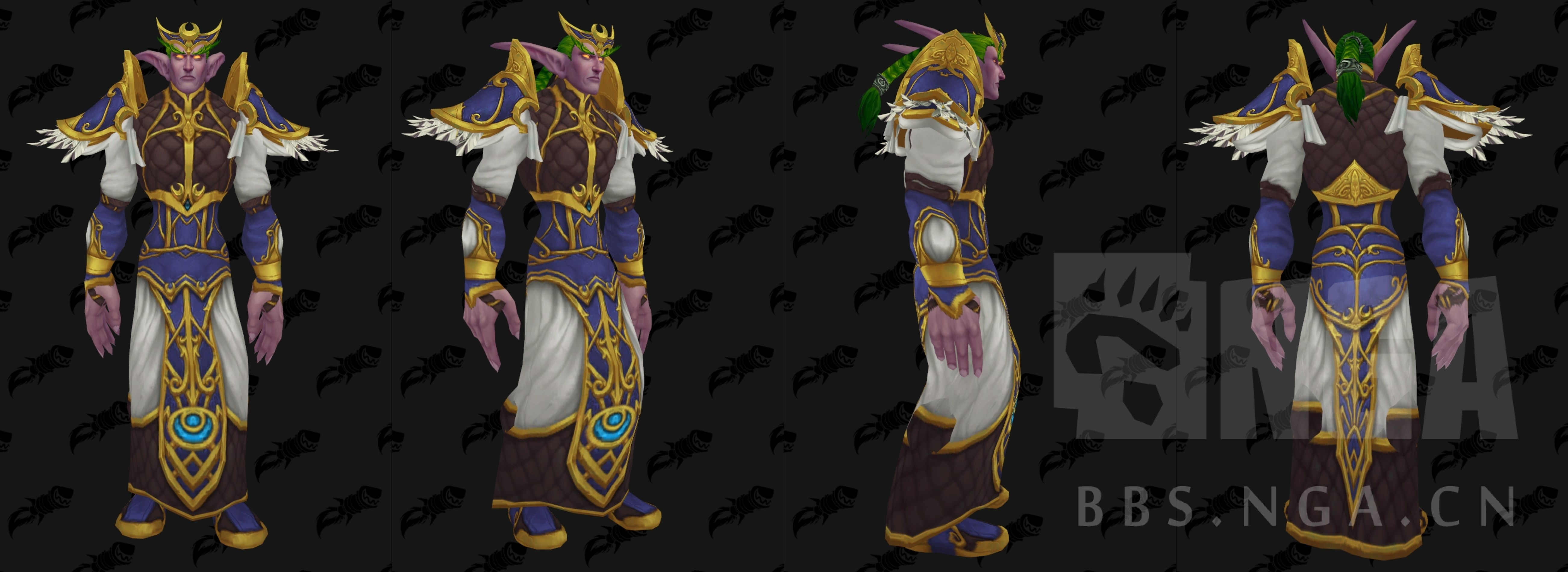 《魔兽世界》8.1战争前线联盟布甲装介绍