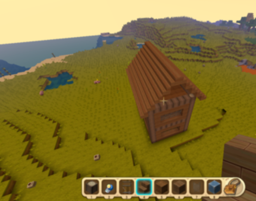 迷你世界怎么盖房子