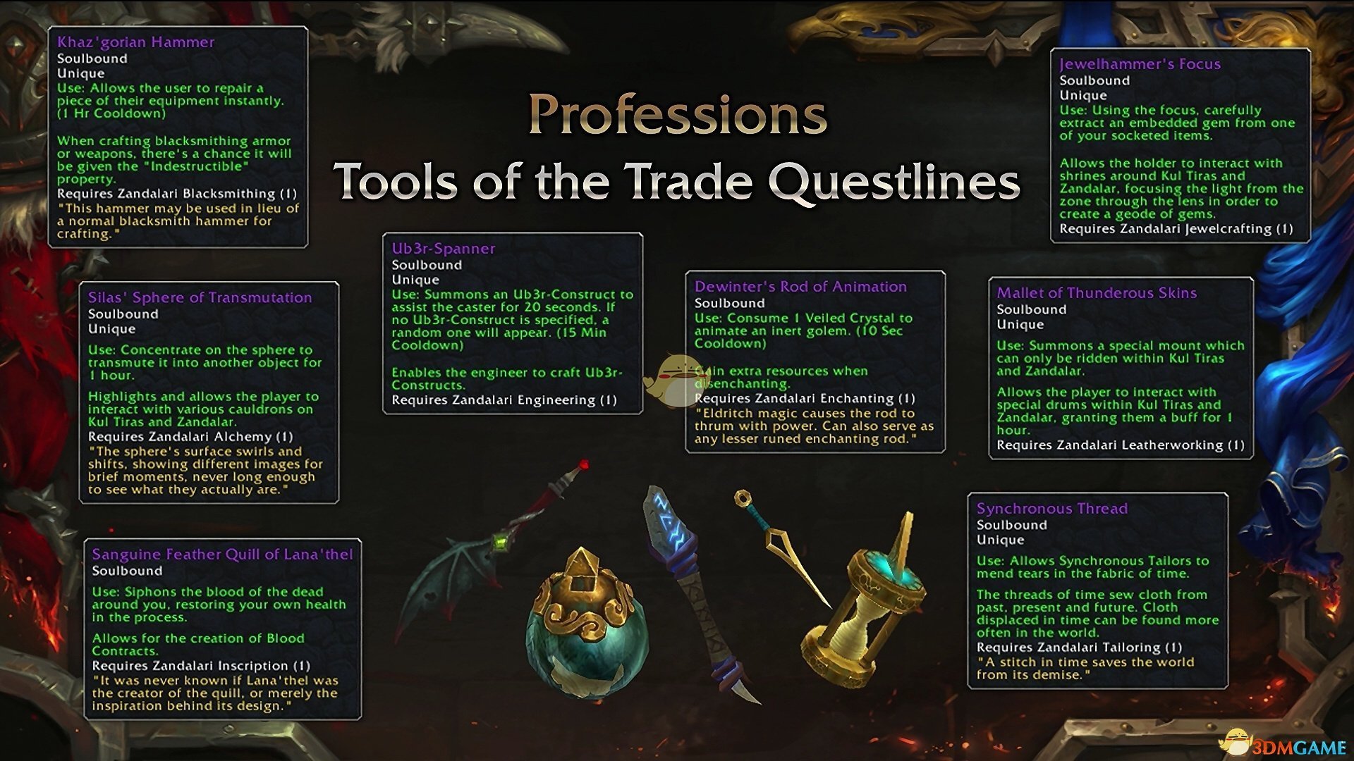 《魔兽世界》8.15版本内容汇总