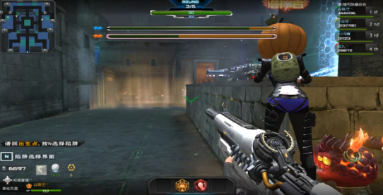 《逆战》四人古堡神秘关卡打主教学