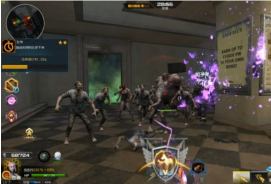 《逆战》单刷再临大都会1:任务与buff掉落讲解