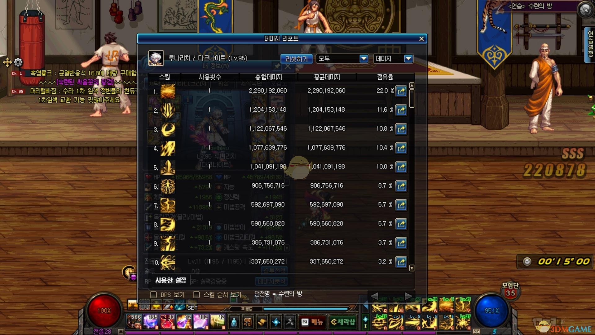 《DNF》韩服改版黑暗武士技能搭配攻略