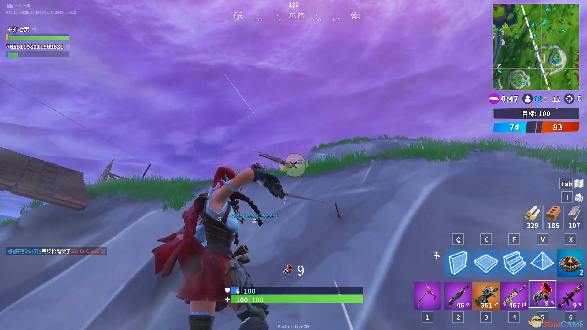 《堡垒之夜》地基搭建技巧大型攻略