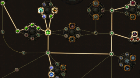 《流放之路》3.5万血全自动蝎子站撸T18游泳BD