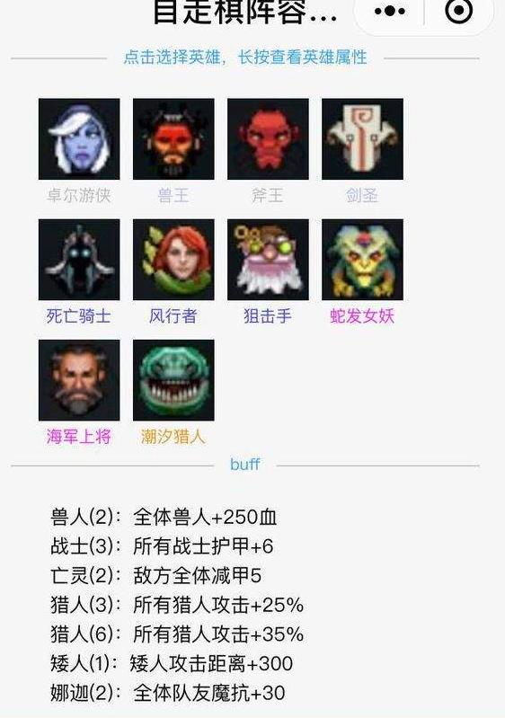 《DOTA2》自走棋2019T1阵容排名
