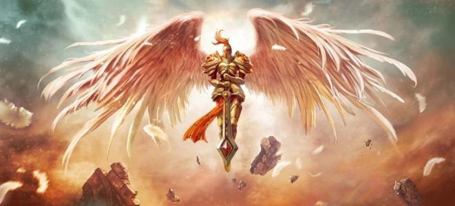 《lol》天使凯尔的四版原画，你更喜欢哪一版？