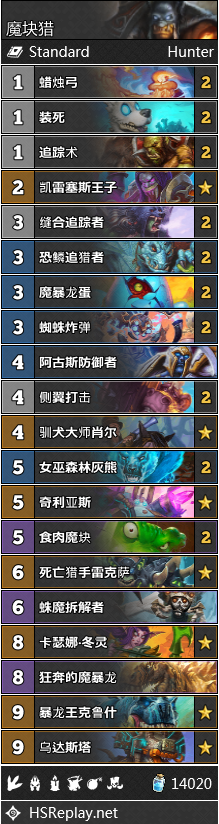 《炉石传说》2.13-19全职业强度分析及卡组推荐