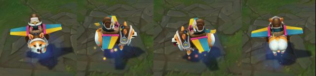 《LOL》2019愚人节猫狗大战皮肤预览