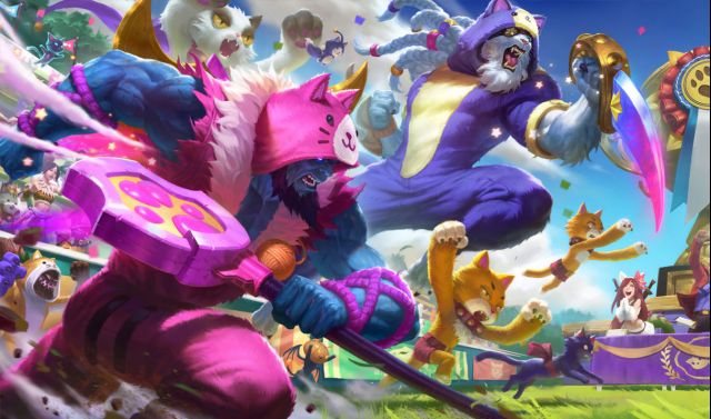 《LOL》2019愚人节猫狗大战皮肤预览