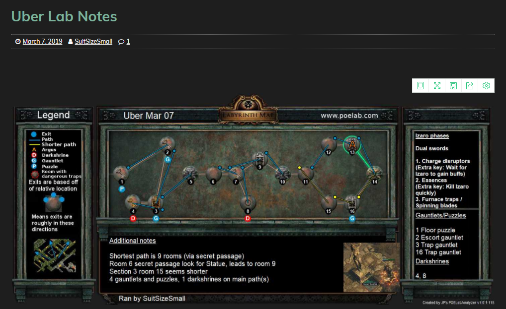 《流放之路》3月7日每日迷宫地图