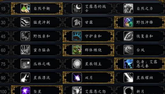 《魔兽世界》8.15平衡德天赋加点攻略