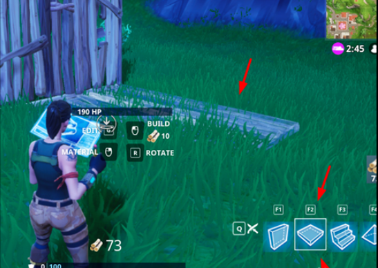 堡垒之夜怎么建造