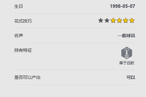 《Fifa online 4》丹尼尔.奥尔默球员详细信息