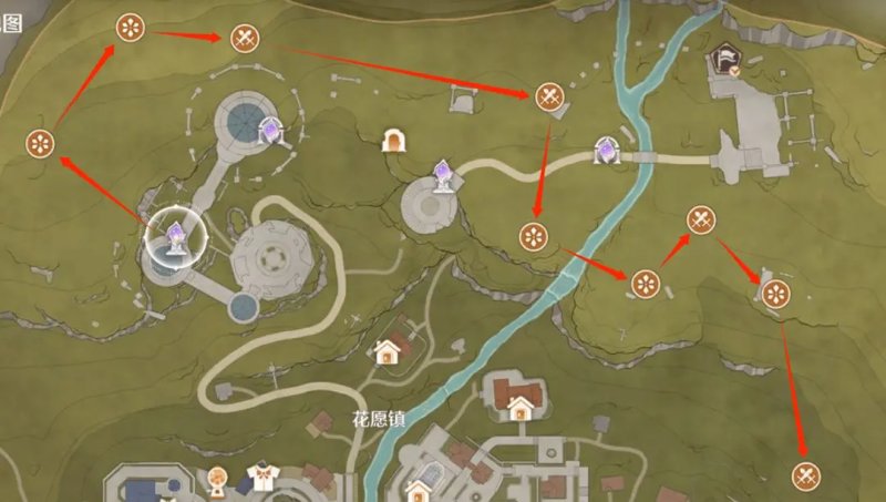 无限暖暖锄大地路线