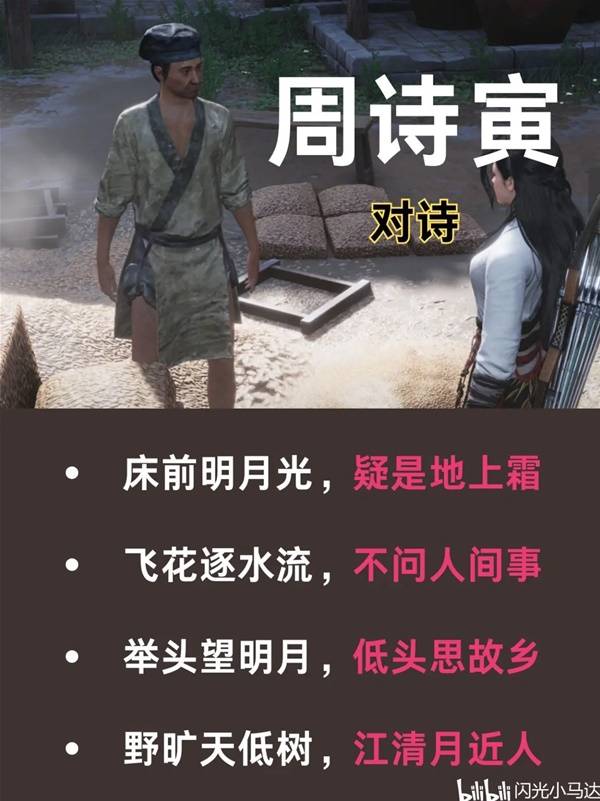 燕云十六声清河NPC好感对话攻略