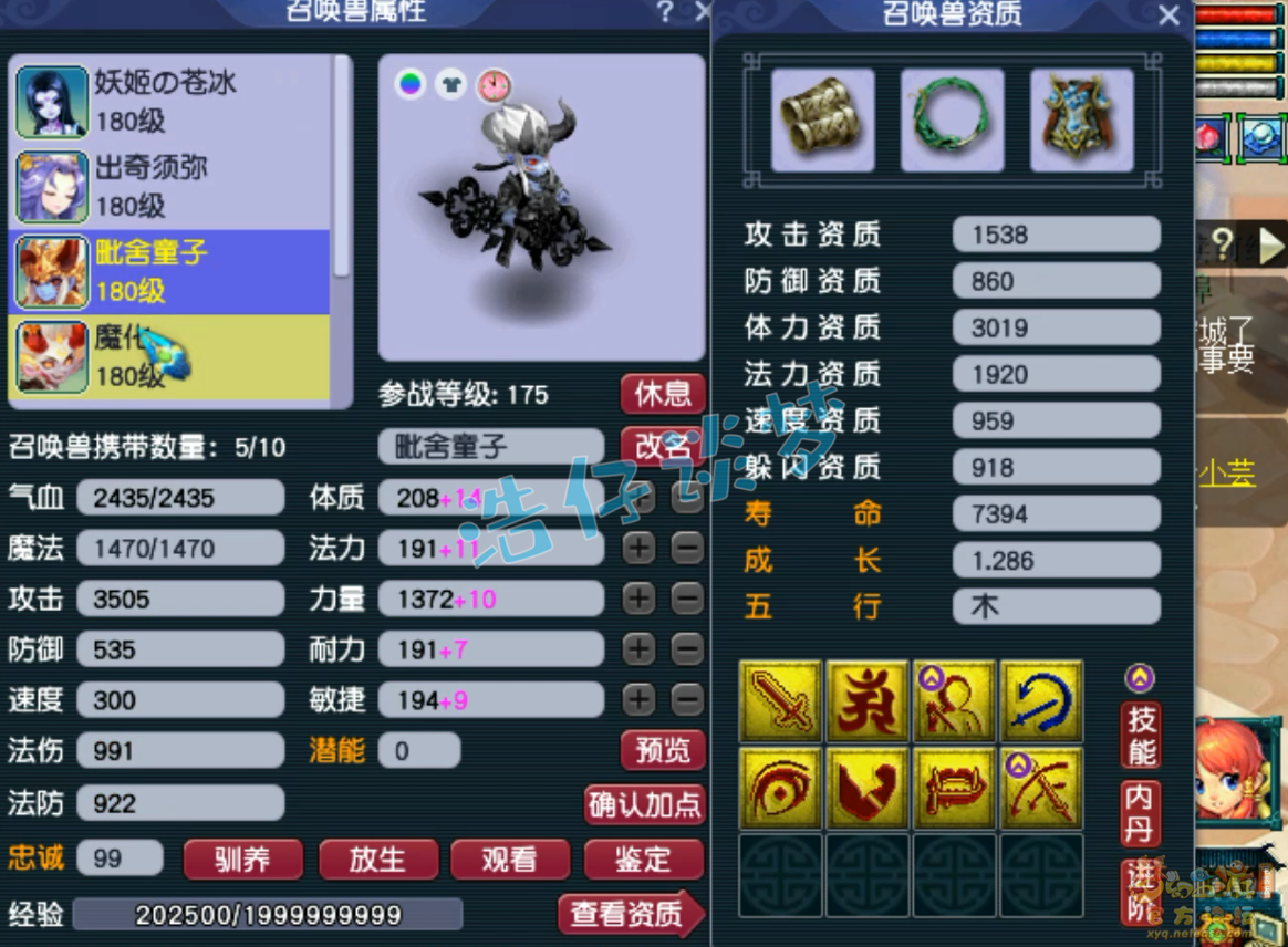 梦幻西游九黎城175任务装备展示图