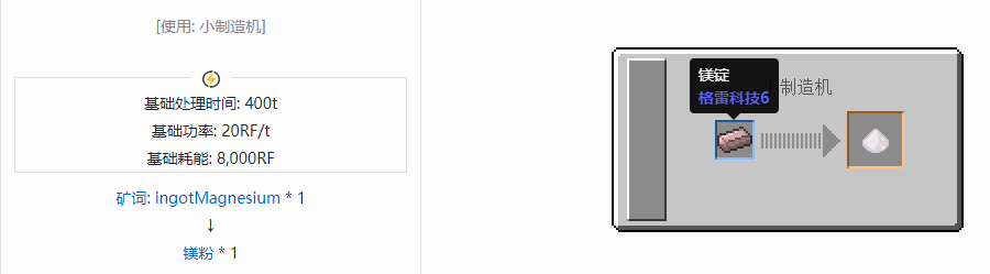 我的世界核电工艺粉合成表大全