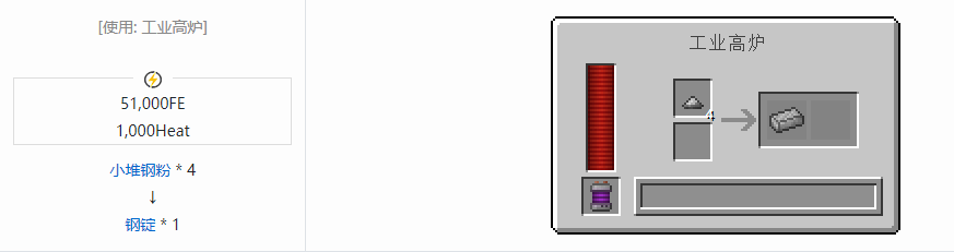 我的世界科技复兴锭合成表大全