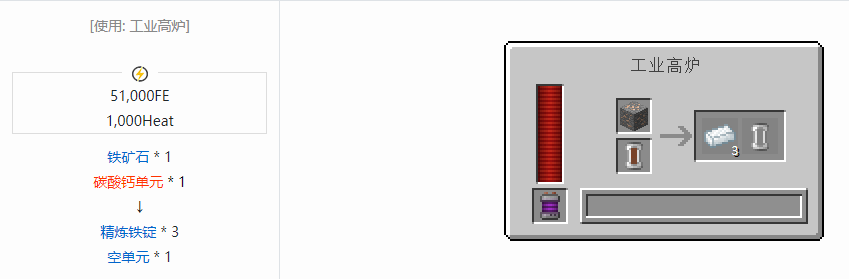 我的世界科技复兴锭合成表大全