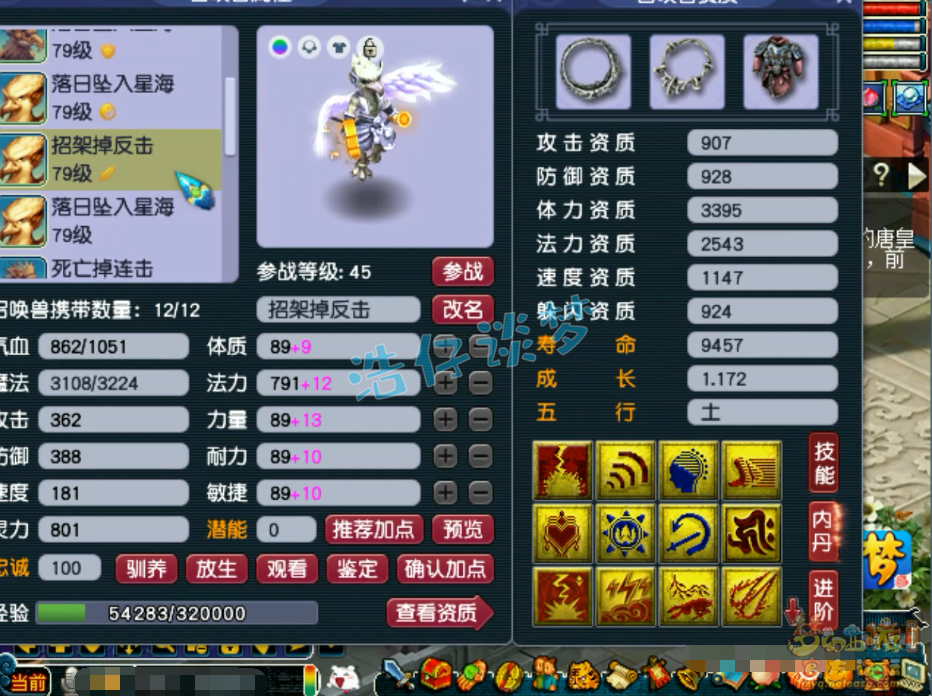 梦幻西游地府69级装备搭配图