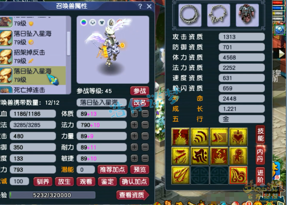 梦幻西游地府69级装备搭配图