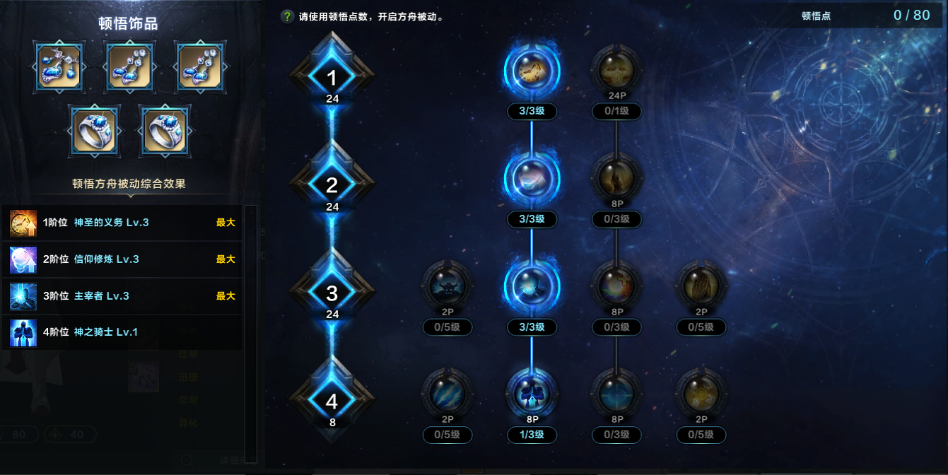 命运方舟裁决许可圣骑士方舟加点攻略