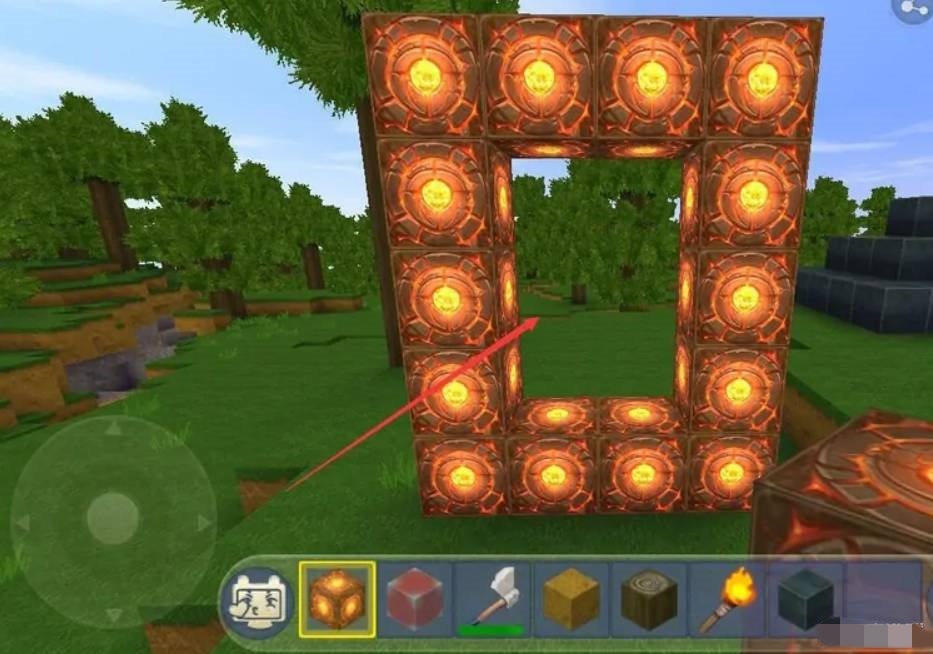 迷你世界地心传送门怎么制造