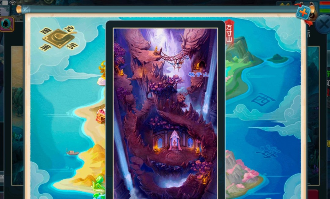 梦幻西游各门派位置图片