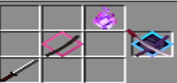 我的世界怎么锻造灵刃狐月刀