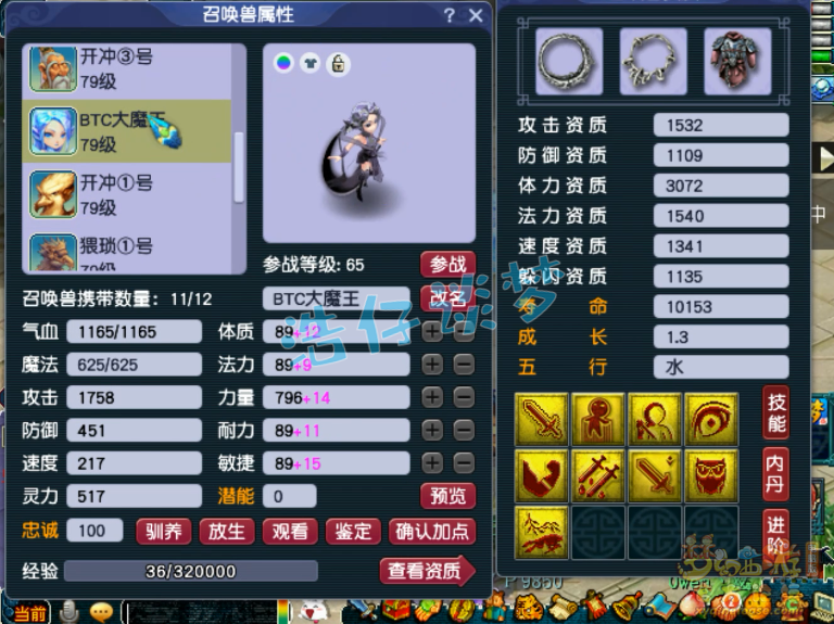 梦幻西游化生装备69级展示图