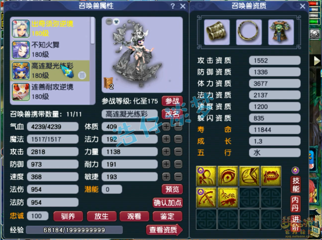 梦幻西游化生寺装备175级展示