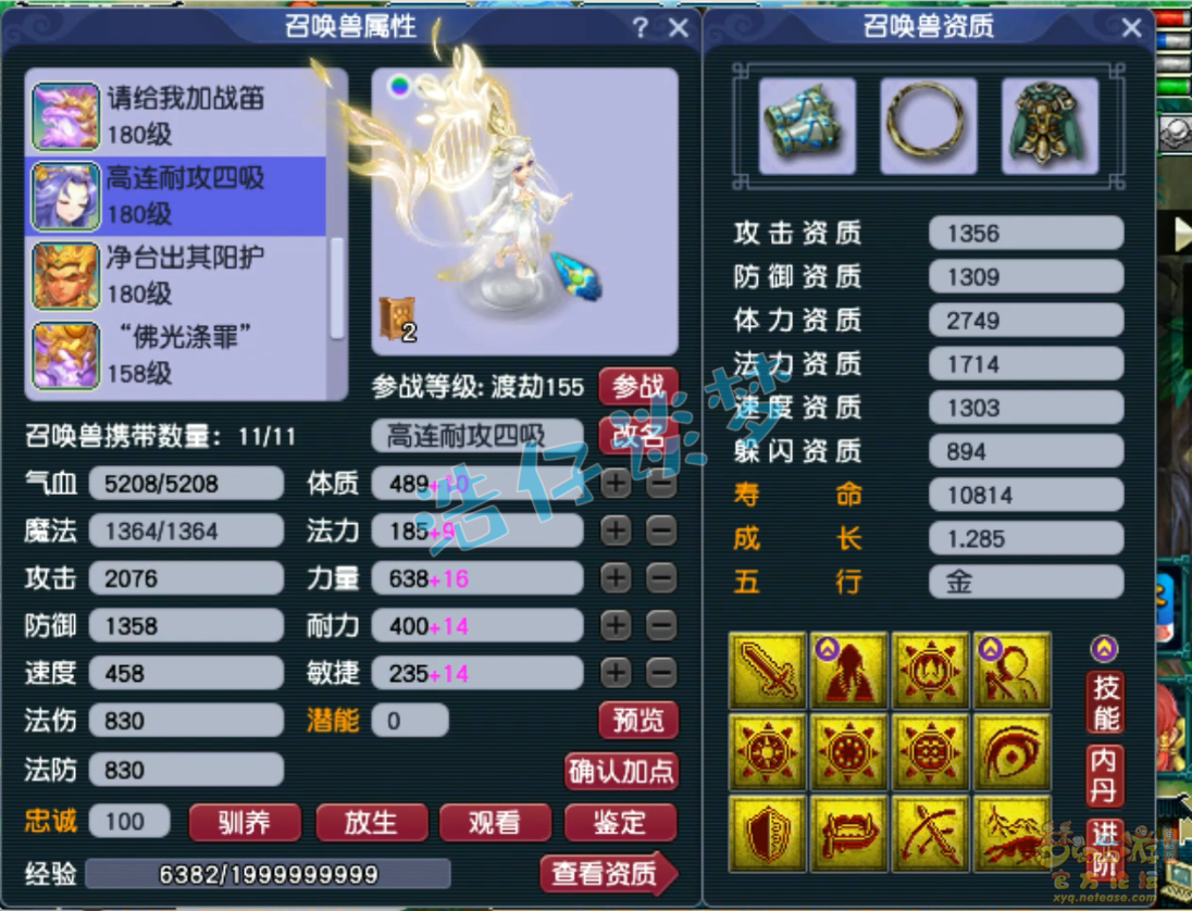 梦幻西游化生寺装备175级展示