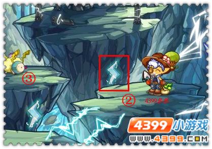 洛克王国雷霆禁地怎么上不去台阶