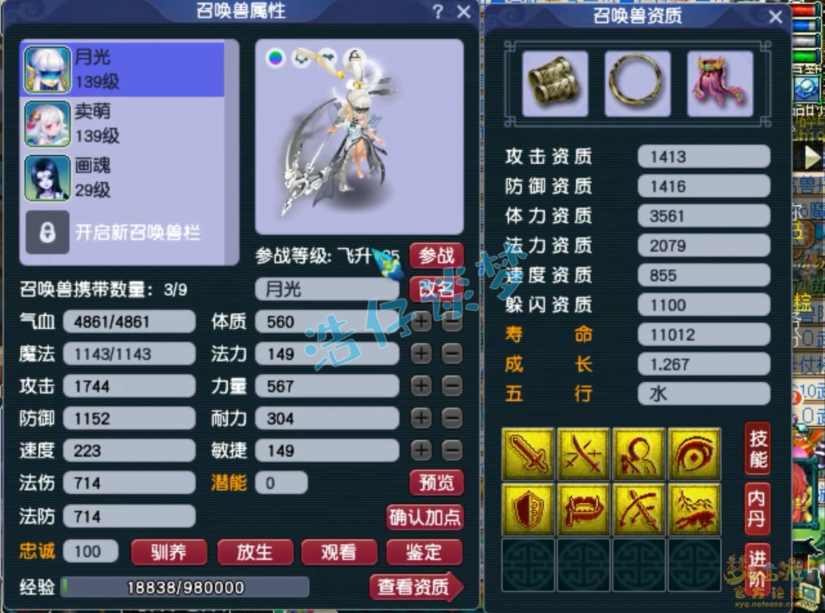 梦幻西游固伤女儿村展示129