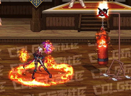 DNF忍者火遁炎舞天璇技能进化全形态一览