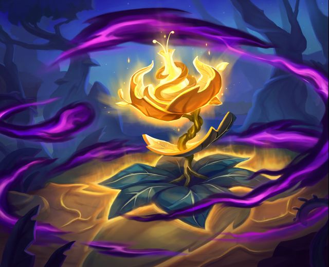 炉石传说墓晨太阳花卡牌图鉴