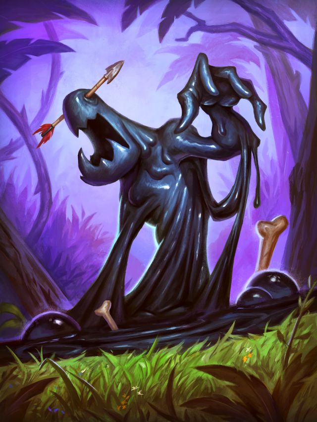 炉石传说黏团焦油卡牌图鉴