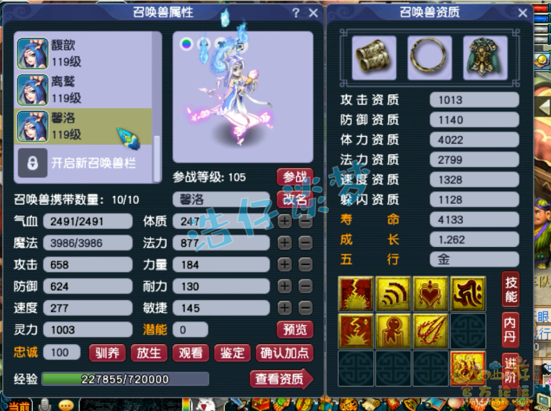 梦幻西游109五庄装备选择