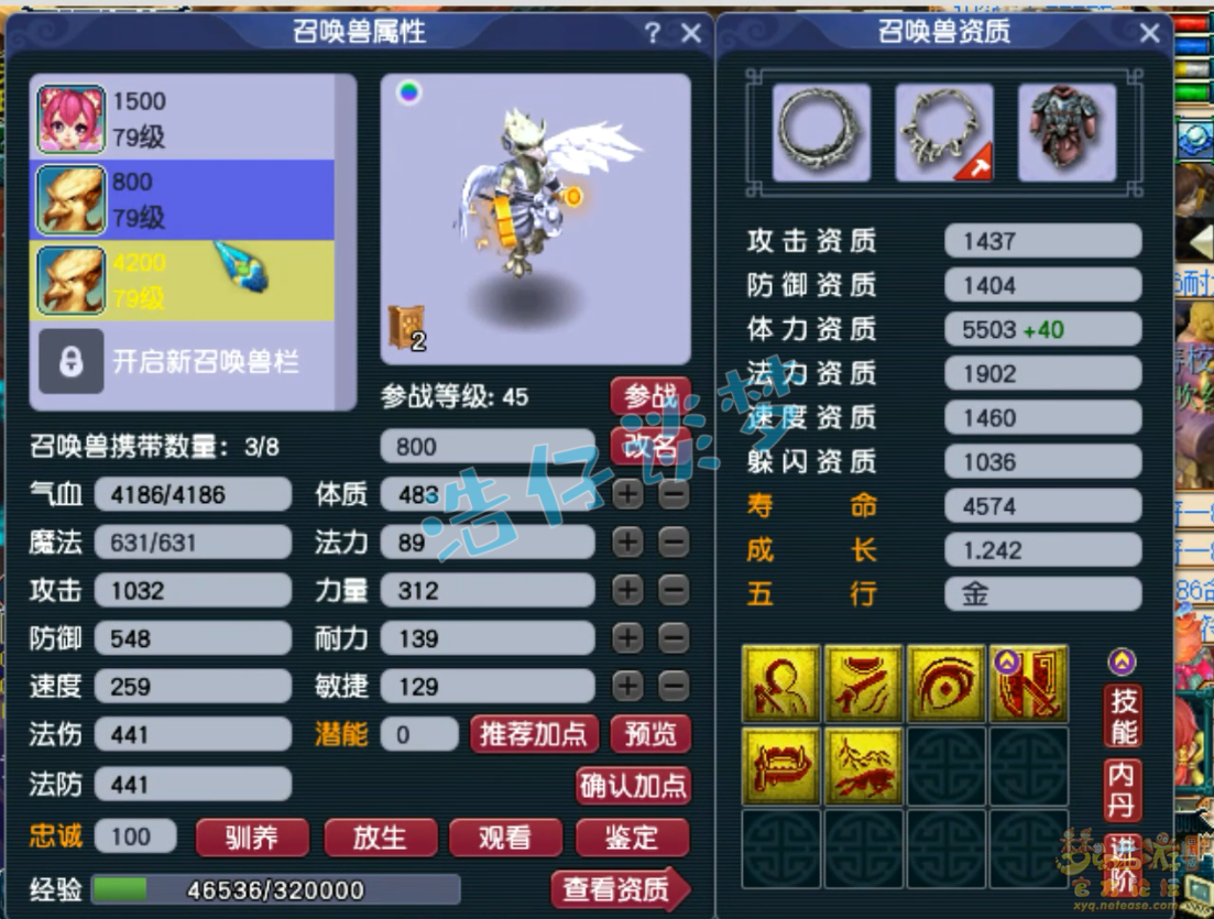 梦幻西游凌波装备69级展示