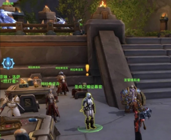 魔兽世界夜幕激斗场景战役怎么激活