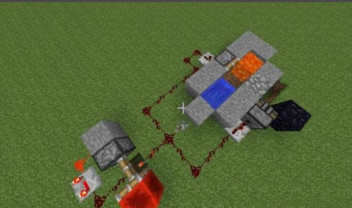 我的世界刷石机怎么制作