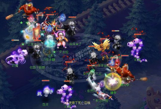 《梦幻西游》华山PK  盘丝VS五庄