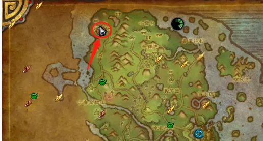 魔兽世界魔古山宝库入口在哪