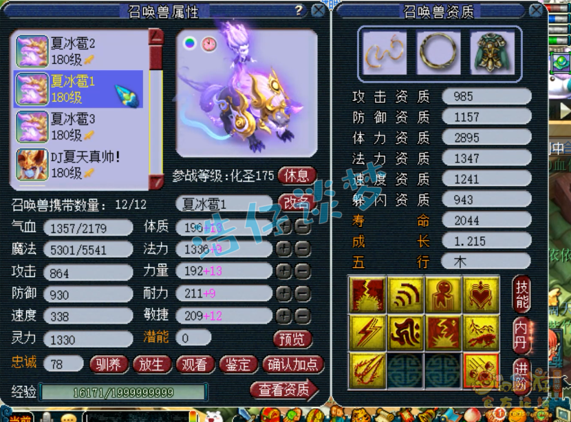 梦幻西游服战大唐175装备搭配