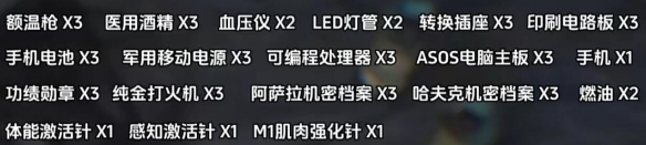 三角洲行动九格安全箱需要哪些材料