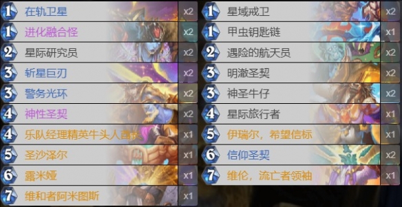 炉石传说深暗领域圣骑士卡组推荐